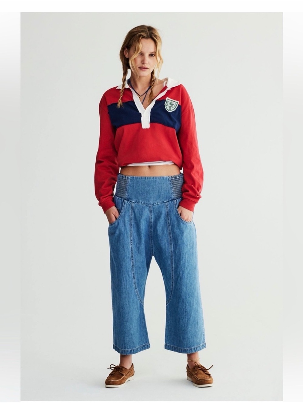 We The Free Luna cropped Harem jeans